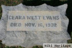 Clara West Evans