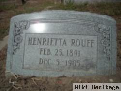 Henrietta Rouff