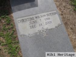 Christine Wilson Sutton