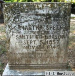 Martha F "mattie" Speer Thomason