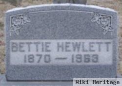 Louisa Elizabeth "bettie" Hewlett