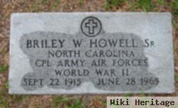 Briley Webster Howell, Sr