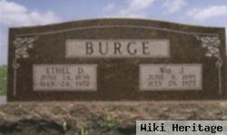 Ethel D. Crockett Burge