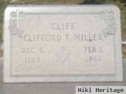 Clifford T. "cliff" Miller