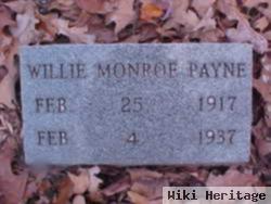 Willie Monroe Payne