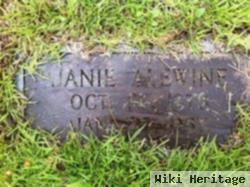 Lettie Jane "janie" Alewine Jordan