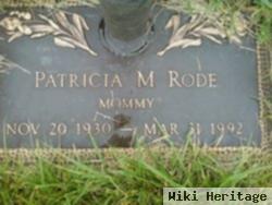 Patricia M Rode