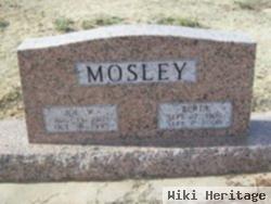 Joseph Wheeler "joe" Mosley