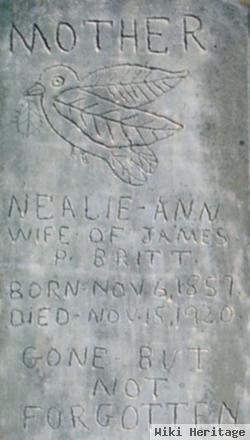 Cornelia Ann "nealie" Deaton Britt