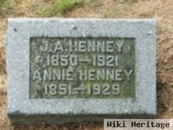 J A Henney