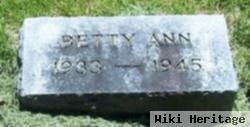 Elizabeth Ann "betty" Cooper