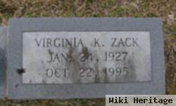 Virginia K. Zack