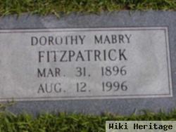 Dorothy Mabry Fitzpatrick