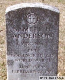 Samuel H Anderson