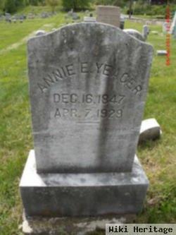 Annie Eliza Yeager