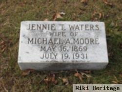 Jennie T Waters Moore