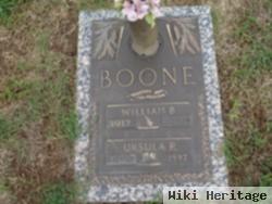 William B. "bill" Boone