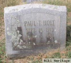 Paul T Holt