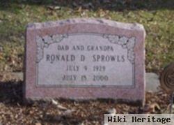 Ronald D. Sprowls
