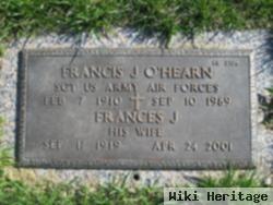 Francis J O'hearn