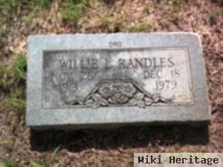 Willie Lee Randles, Jr