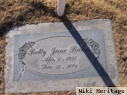 Betty Jane Baker