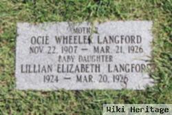 Osie Wheeler Langford