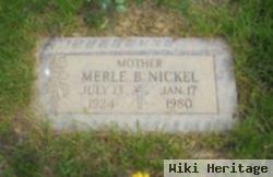 Merle B Nickel
