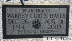 Warren Curtis "bear Tracks" Hayes