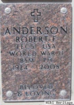 Robert F Anderson