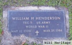 William H Henderson