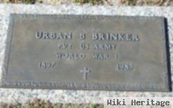 Pvt Urban B Brinker