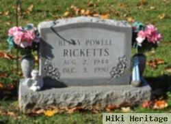 Betty Powell Ricketts