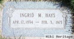 Ingrid Miller Hays