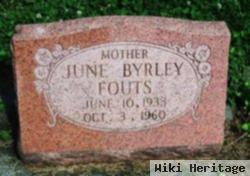 June Byrley Fouts