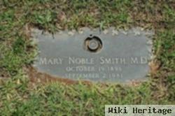 Dr Mary Noble Smith