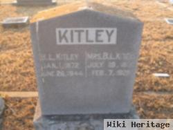 Robert Lee "b.l." Kitley