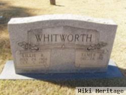 Lillie R Whitworth