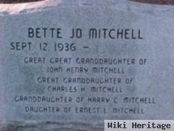 Bette Jo Mitchell