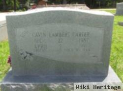 Calvin Lambert Carter