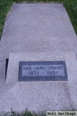 Ada Jane Hefner Sharp