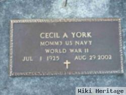 Cecil Arvid York