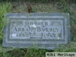 Abba P Byerly