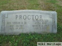 Rev Verlin R Proctor, Jr