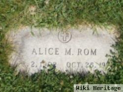 Alice M Pennington Rom