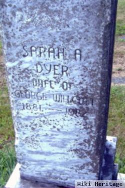 Sarah A "sadie" Dyer Willcutt