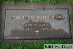 Lyle John Rutherford