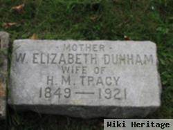 W. Elizabeth Dunham Tracy