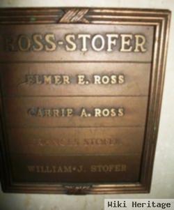 Elmer E Ross