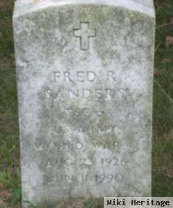 Fred R. Sanders